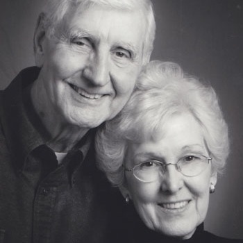 Dr. Bob Sparks and his wife, Carol