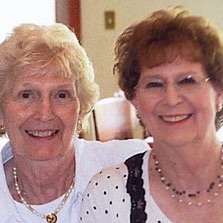 University of Pikeville alumnae and sisters Judith Walters Hinkle and Anne Walters Worthington